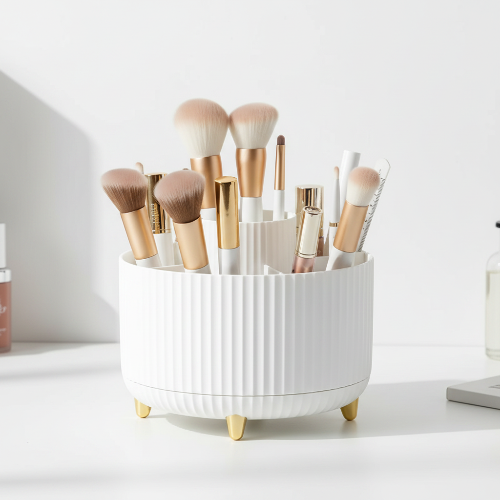 360° Rotating Makeup Organizer – Original Style