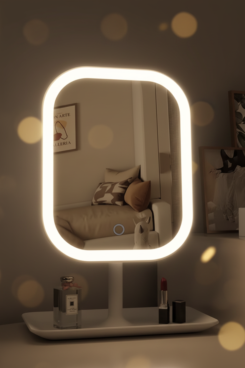 LED Vanity Mirror - Detail