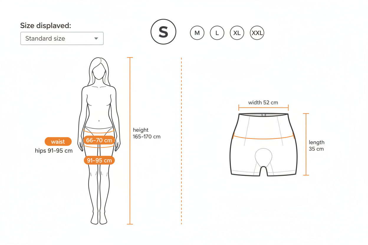 S Size Guide